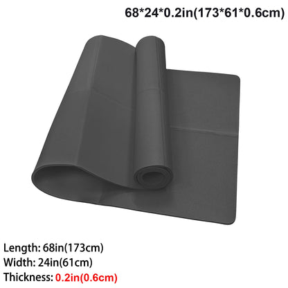 Tapis de yoga pliable pour le Pilates et les exercices au sol