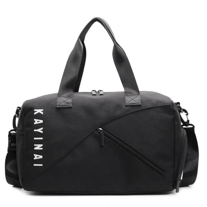 Sac de voyage unisexe avec compartiment à chaussures, grand sac de sport/week-end, sac à bandoulière.