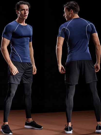 T-shirt de sport homme pour la course et le fitness