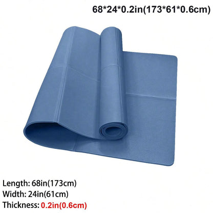 Tapis de yoga pliable pour le Pilates et les exercices au sol