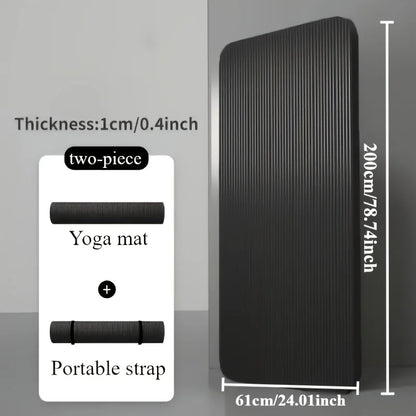 Tapis de sport pour les exercices au sol à la maison