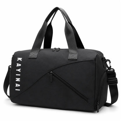 Sac de voyage unisexe avec compartiment à chaussures, grand sac de sport/week-end, sac à bandoulière.