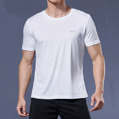 T-shirt de sport homme pour la course, le football et l’entraînement